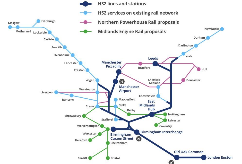 Government urged to restore confidence in levelling-up agenda by investing in HS2’s Eastern Leg